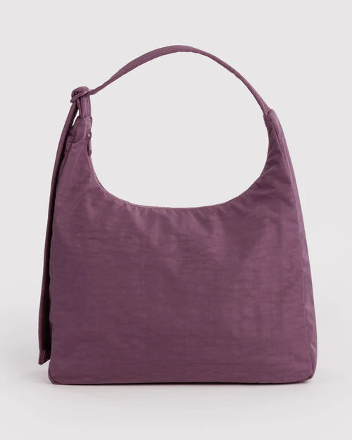 Nylon Shoulder Bag | Wild Plum - BAGGU