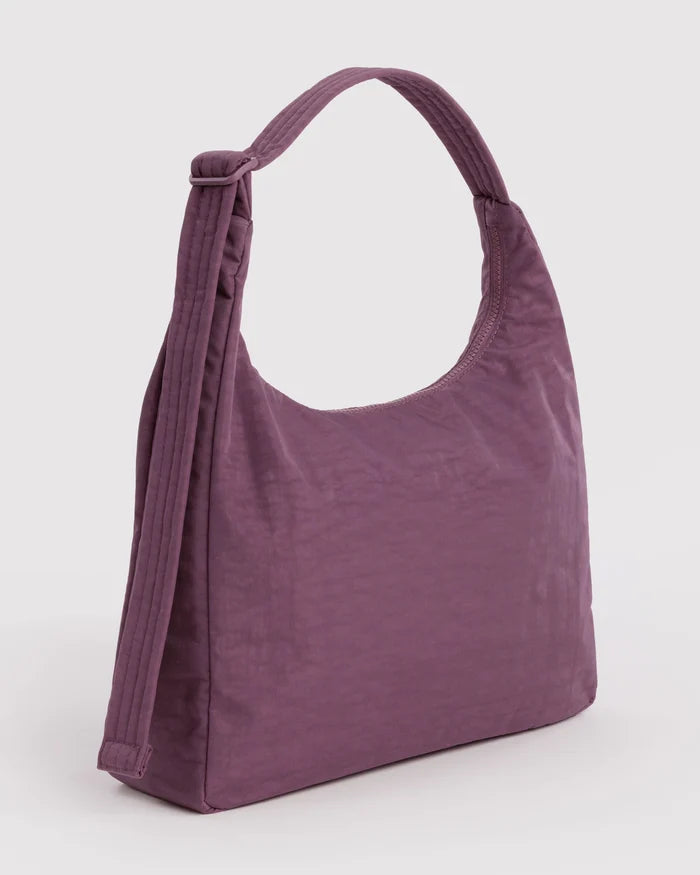 Nylon Shoulder Bag | Wild Plum - BAGGU