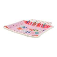 Packed Party – Make a Wish Cake Dessert Plate by Packed Party at Confetti Gift and Party Tuscaloosa Alabama