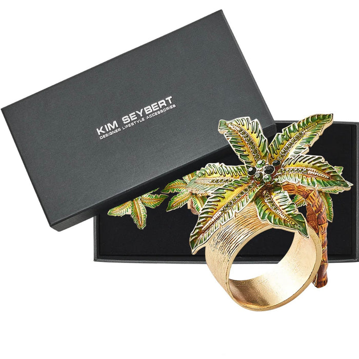 Palm Coast Napkin Ring Set - Maisonette Shop