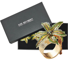 Palm Coast Napkin Ring Set - Maisonette Shop