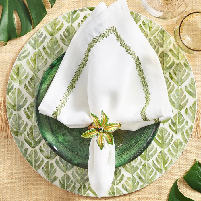Palm Coast Napkin Ring Set - Maisonette Shop
