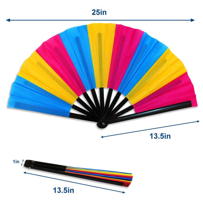 Pansexual X-Large Hand Fan