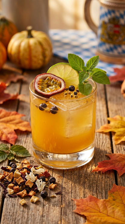 Passionfruit Lime Gin Tea
