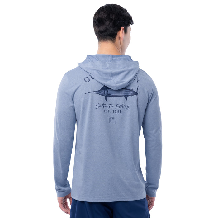 Performance Hoodie - Collegiate Marlin