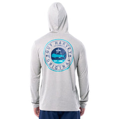 Performance Hoodie - Scribble Mahi Circle