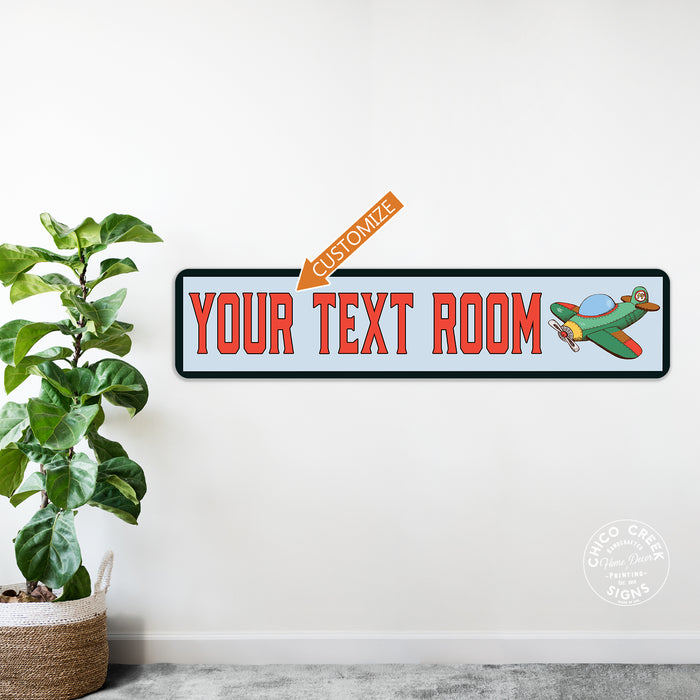 Personalized Boy's Room Kid Sign