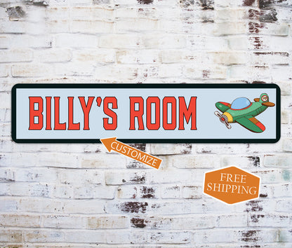 Personalized Boy's Room Kid Sign