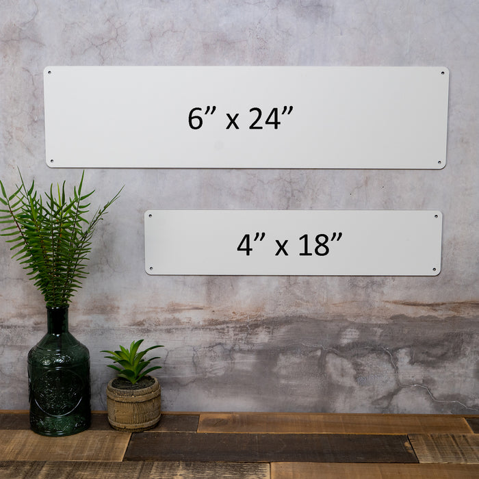 Personalized Workshop Garage Sign
