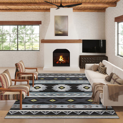 lifestyle The Rug Corner Dalyn Phoenix PH3 Black  Phoenix PH3 Black