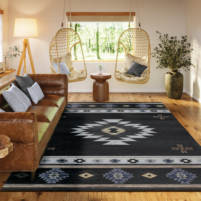 lifestyle The Rug Corner Dalyn Phoenix PH4 Black  Phoenix PH4 Black