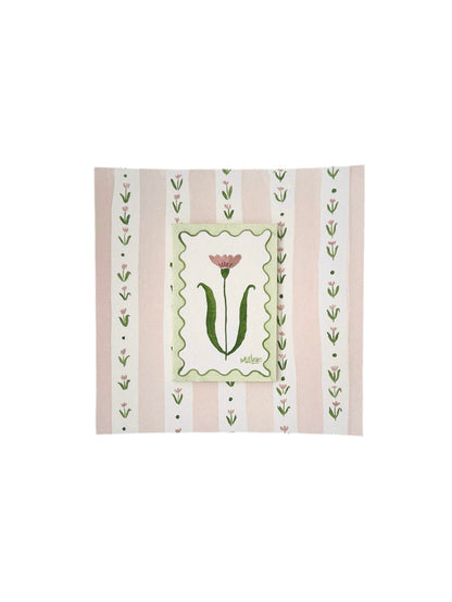 Pink Patterned Stripes I