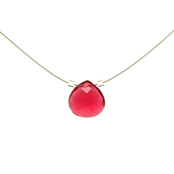 Pink Tourmaline Necklace