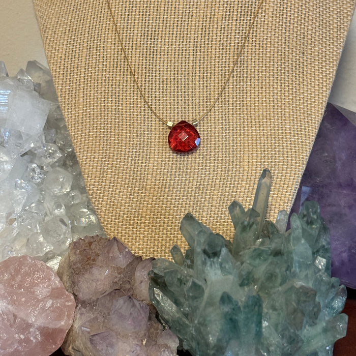 Pink Tourmaline Necklace