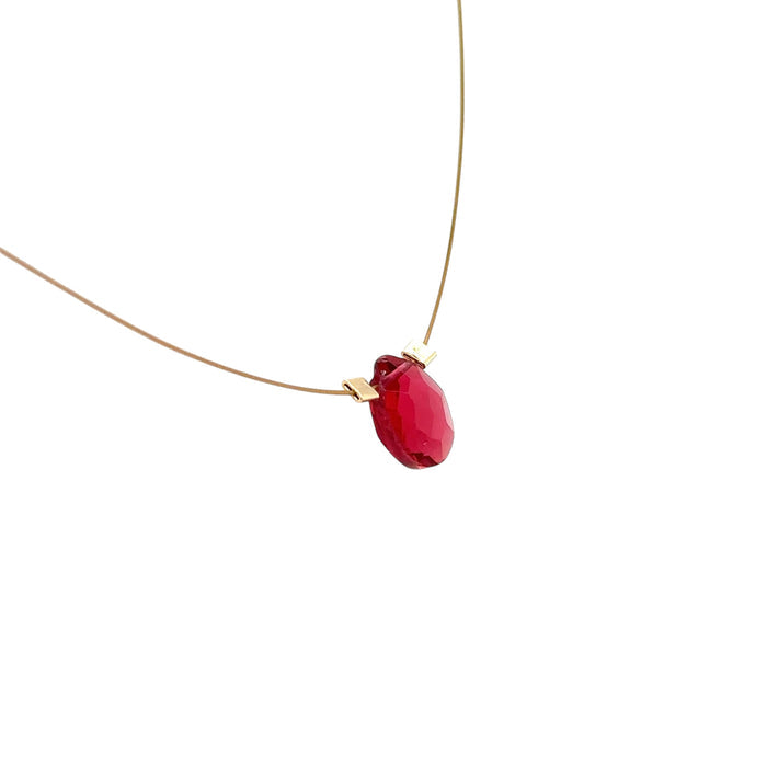 Pink Tourmaline Necklace