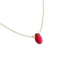 Pink Tourmaline Necklace