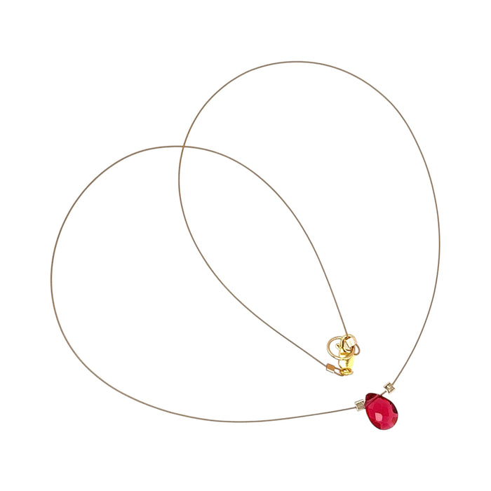 Pink Tourmaline Necklace
