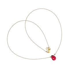 Pink Tourmaline Necklace