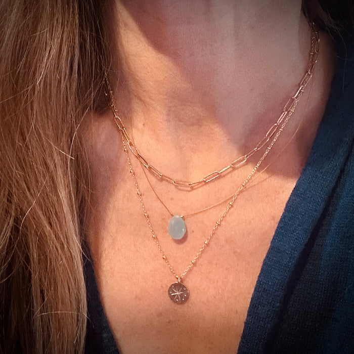 Pink Tourmaline Necklace