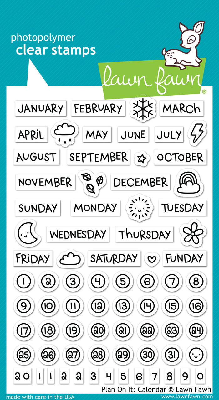 plan on it: calendar