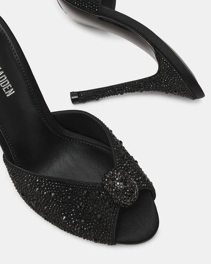 PRIYA BLACK RHINESTONES