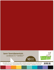 rainbow pack cardstock