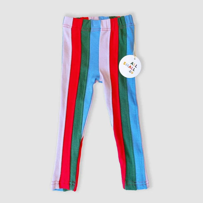 RAINBOW STRIPE LEGGINGS - ALL SMALL CO.
