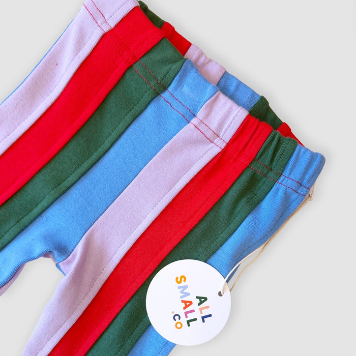RAINBOW STRIPE LEGGINGS - ALL SMALL CO.