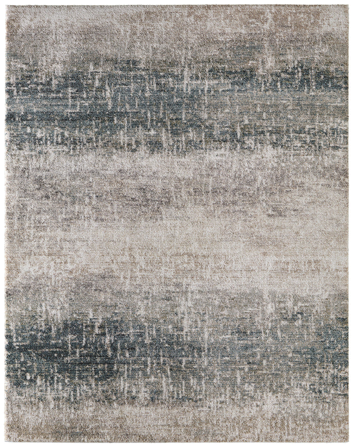 The Rug Corner Feizy Richmond Modern Abstract - Ivory/Blue/Green