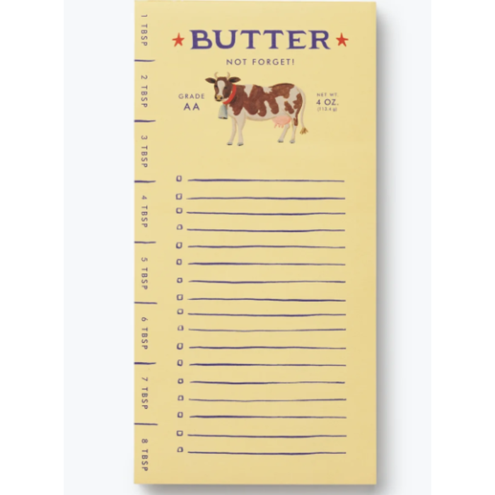 Rifle Paper Co. Market Pad - Butter Not Forget