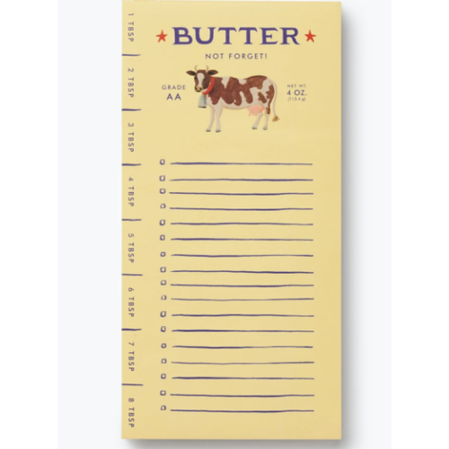 Rifle Paper Co. Market Pad - Butter Not Forget
