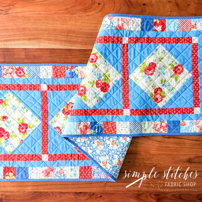 Rosie Spooky Hollow Runner Kit - Floral Binding