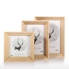 Rustic Wood Picture Frame - Handcrafted & Personalized Home Decor