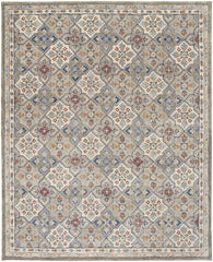 The Rug Corner Feizy Rylan Transitional Floral & Botanical - Taupe/Ivory/Red  Rylan Transitional Floral & Botanical - Taupe/Ivory/Red