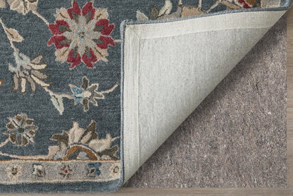 The Rug Corner Feizy Rylan Transitional Oriental - Gray/Ivory/Red