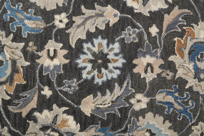 The Rug Corner Feizy Rylan Transitional Oriental - Taupe/Blue/Ivory