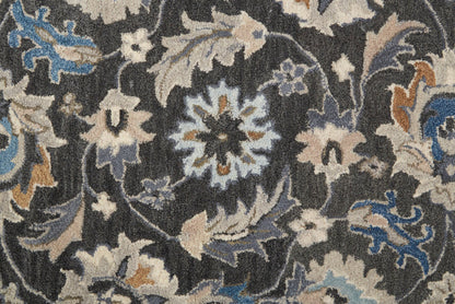 The Rug Corner Feizy Rylan Transitional Oriental - Taupe/Blue/Ivory