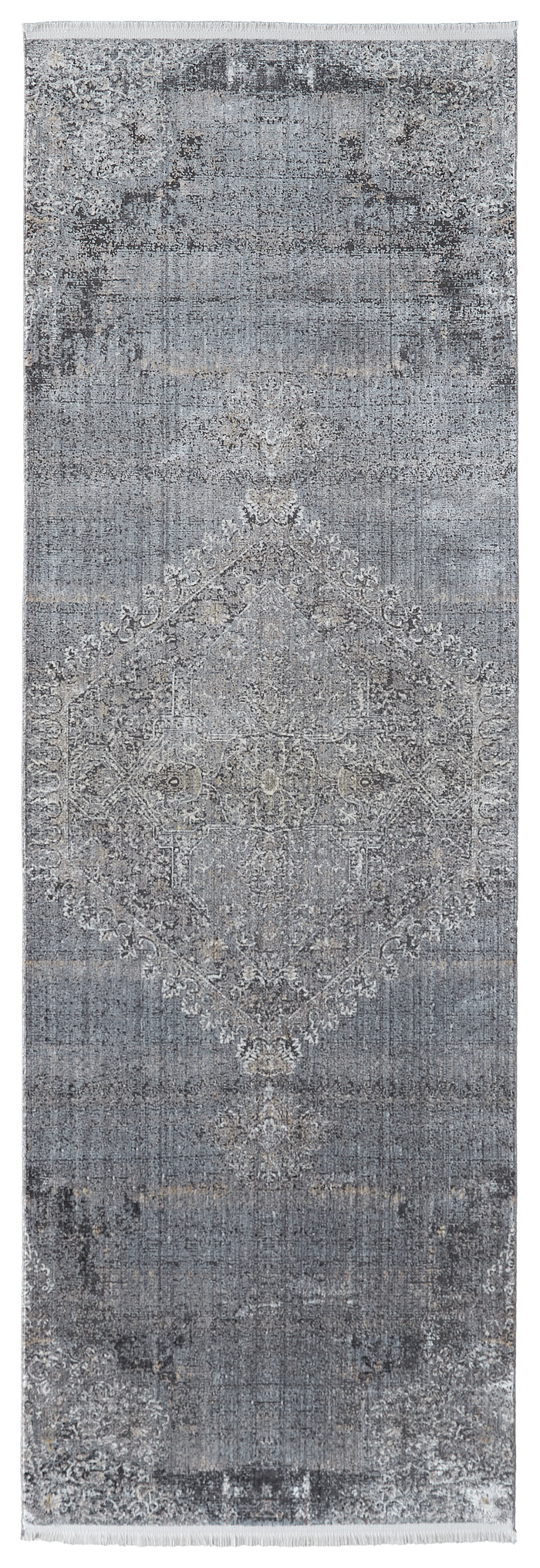 lifestyle The Rug Corner Feizy Sarrant Transitional Distressed - Gray/Silver/Ivory  Sarrant Transitional Distressed - Gray/Silver/Ivory