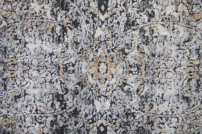 The Rug Corner Feizy Sarrant Transitional Distressed - Gray/Silver/Ivory  Sarrant Transitional Distressed - Gray/Silver/Ivory