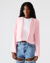 SERENEA Powder Puff Women's Long-Sleeved Open-Front Blazer | Steve Madden