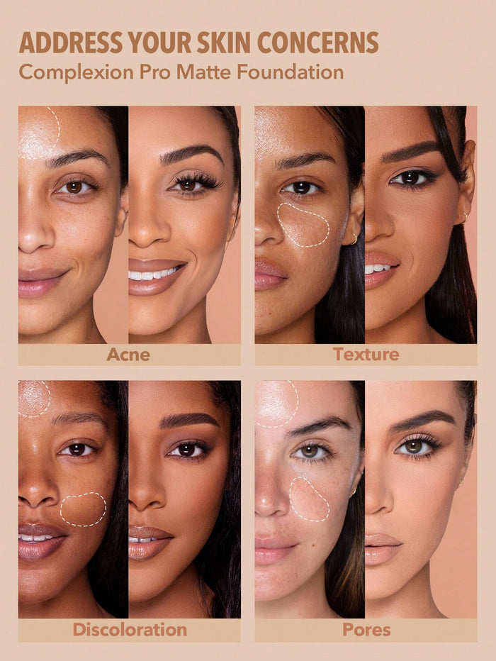 Sheglam Complexion Pro Long Lasting Breathable Matte Foundation - Buttercream
