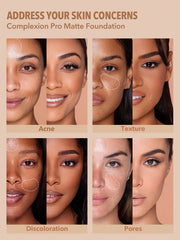 Sheglam Complexion Pro Long Lasting Breathable Matte Foundation - Buttercream