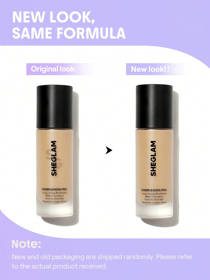 Sheglam Complexion Pro Long Lasting Breathable Matte Foundation - Buttercream
