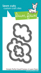 simple puffy cloud frames
