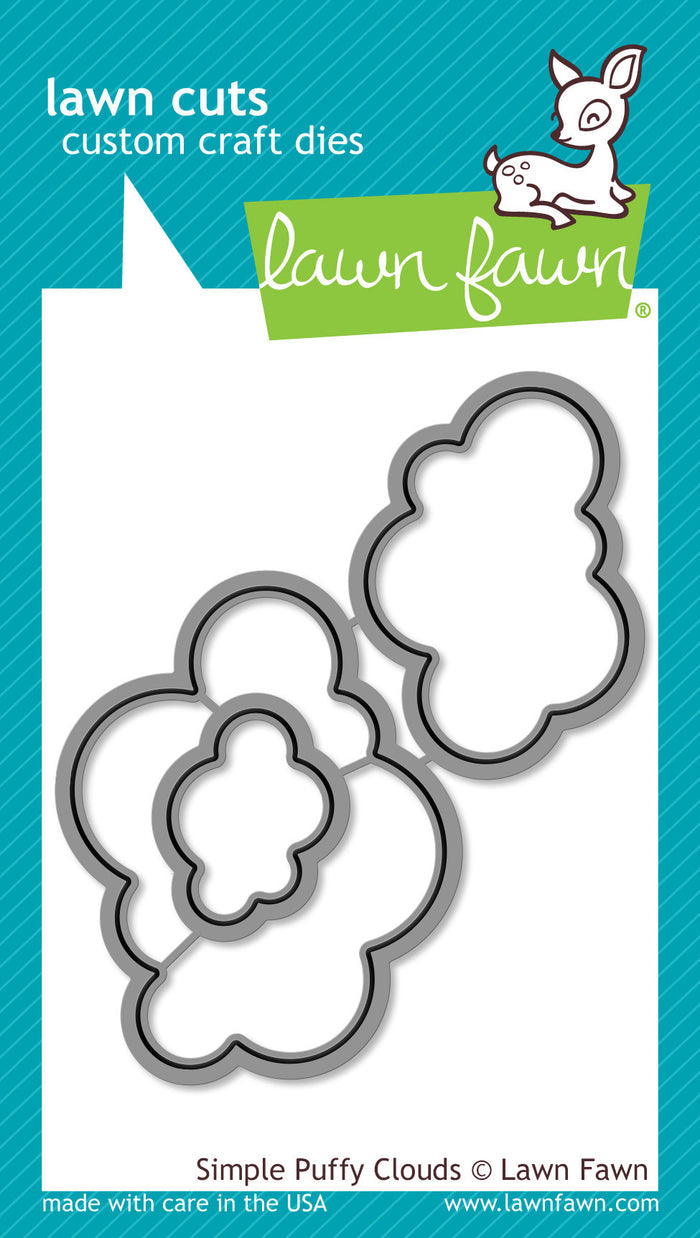 simple puffy clouds