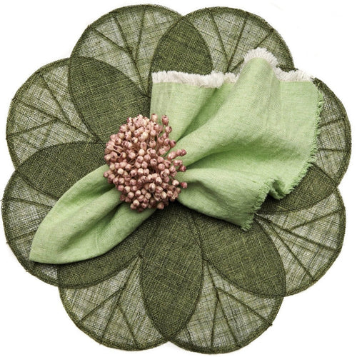 Sinamay Flower Grass Placemat - Maisonette Shop