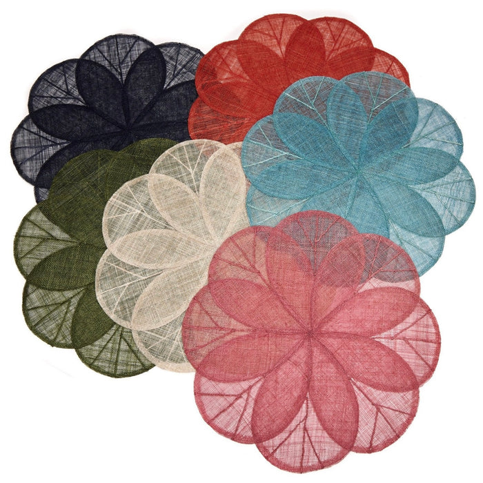 Sinamay Flower Grass Placemat - Maisonette Shop