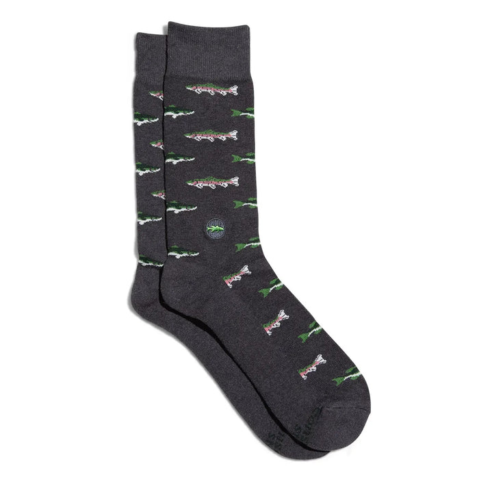 Socks That Protect National Parks (Trout) - Ali's Wagon