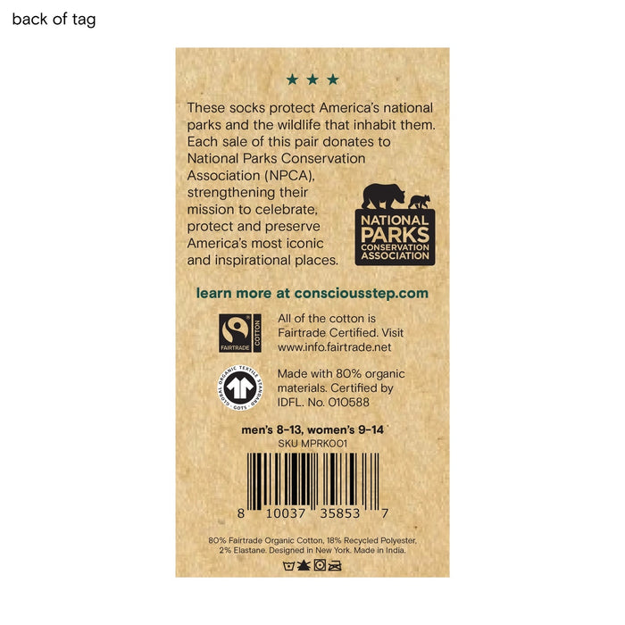 Socks That Protect National Parks (Trout) - Ali's Wagon