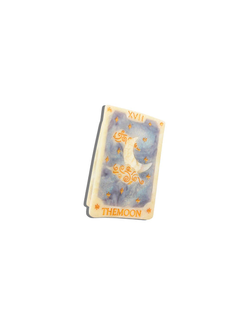 Solar Eclipse Hand-painted Moon Tarot Card Hair Claw
